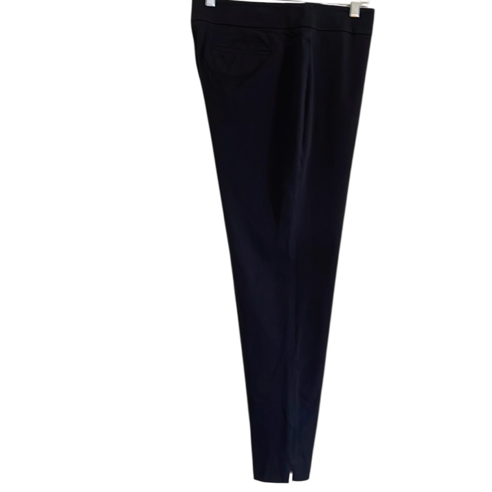 TALBOTS CHATHAM ANKLE PANTS Size 14 Black Classic Wardrobe Essential Basic Solid - Picture 7 of 13